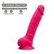 Фалоімітатор SilexD Tomas Pink (MODEL 1 size 9in), двошаровий, силікон + Silexpan, діаметр 4,9см SO5023,2 - інтернет-магазин інтимних товарів Squitter