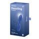 Двосторонній скляний дилдо Satisfyer Dazzling Crystal 2 Blue SX3551,5 - інтернет-магазин інтимних товарів Squitter