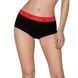 Трусики-шортики Passion PS003 PANTIES S, black SO4209,1 - інтернет-магазин інтимних товарів Squitter
