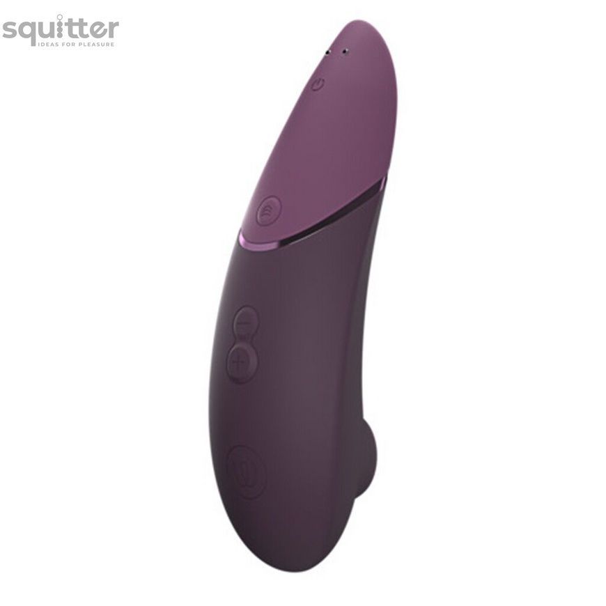 Вакуумний кліторальний стимулятор Womanizer Next Dark Purple, 3D Pleasure Air, 14 рівнів інтенсивності SX2303 - онлайн-сексшоп Сквітер