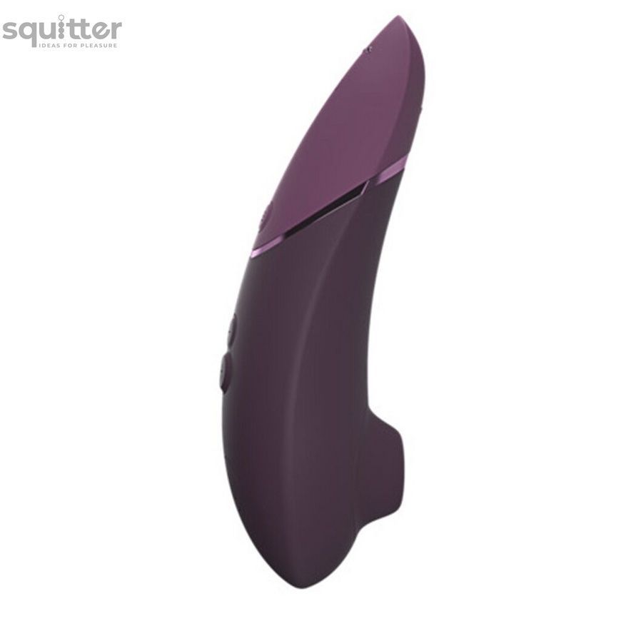 Вакуумний кліторальний стимулятор Womanizer Next Dark Purple, 3D Pleasure Air, 14 рівнів інтенсивності SX2303 - онлайн-сексшоп Сквітер