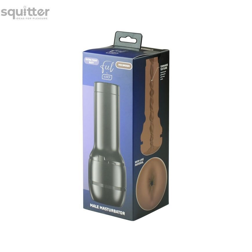 Мастурбатор-попа Kiiroo Feel Stroker Butt Extra Tight Mid Brown для секс-машини Kiiroo Keon SX1227 - онлайн-сексшоп Сквітер
