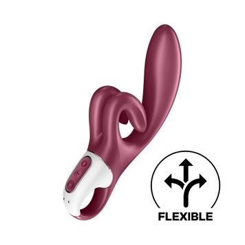 Вібратор-кролик Satisfyer Touch Me Red, подвійний відросток, 3 потужні мотори SO7776 - онлайн-сексшоп Сквітер