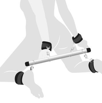 Колодка-розпірка для рук та ніг Art of Sex &ndash; Bondage Soft Touch BDSM Spreader, чорний SO7523 - онлайн-сексшоп Сквітер