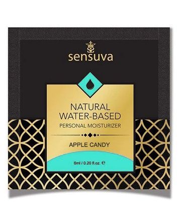 Пробник Sensuva - Natural Water-Based Apple Candy (6 мл) SO3393 - онлайн-сексшоп Сквитер