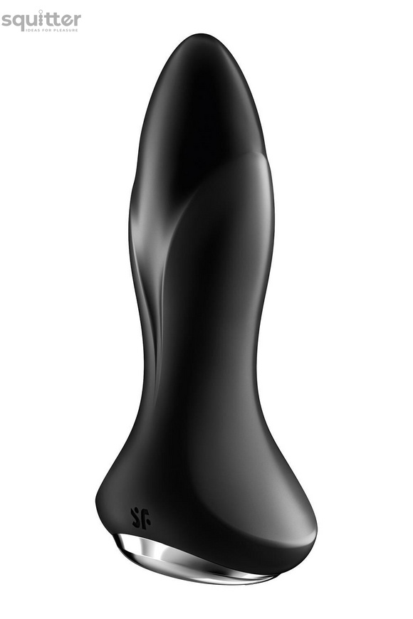 Анальная смарт-вибропробка с жемчужным массажем Satisfyer Rotator Plug 1+ Black SO6278 фото