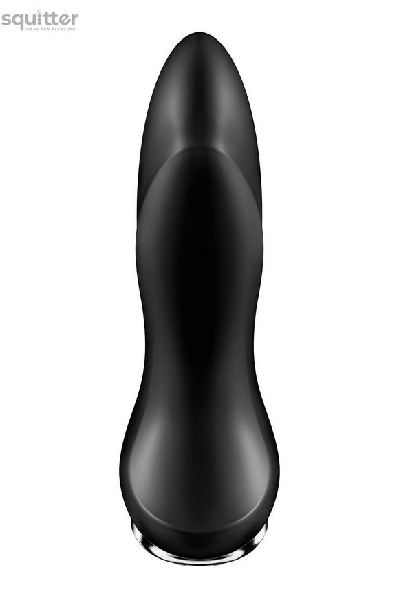 Анальная смарт-вибропробка с жемчужным массажем Satisfyer Rotator Plug 1+ Black SO6278 фото