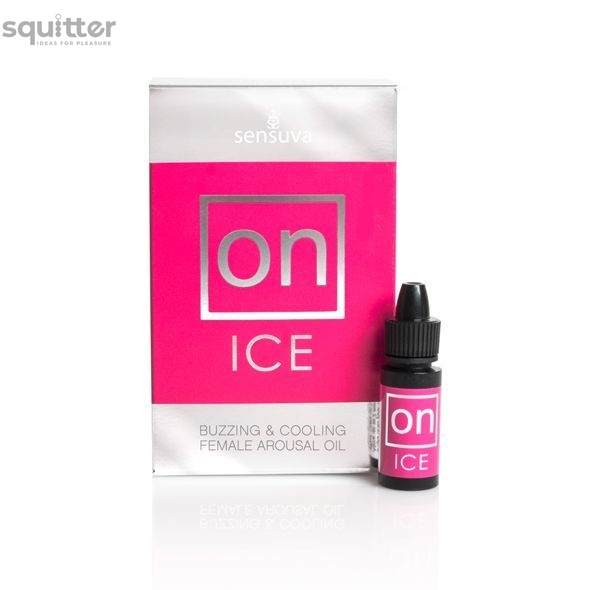 Возбуждающе капли для клитора Sensuva - ON Arousal Oil for Her Ice (5 мл) охлаждающие, до 30 минут SO3167 фото