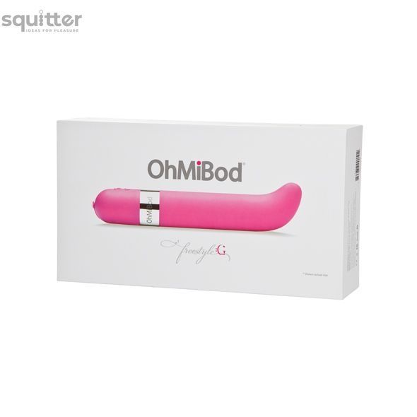 (SALE) Музыкальный вибратор OhMiBod - Freestyle :G Music Pink, стимуляция точки G, беспроводной E22539 - онлайн-сексшоп Сквитер