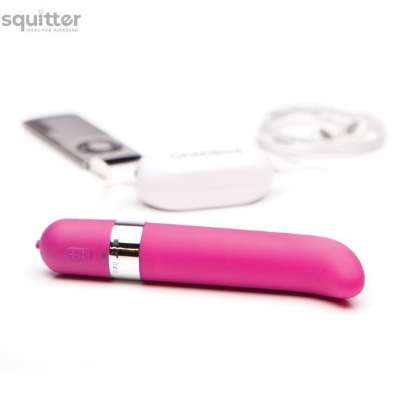 (SALE) Музыкальный вибратор OhMiBod - Freestyle :G Music Pink, стимуляция точки G, беспроводной E22539 - онлайн-сексшоп Сквитер