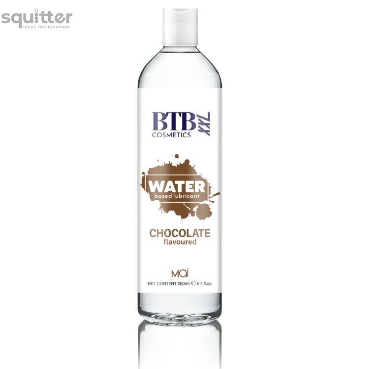 Смазка на водной основе BTB FLAVORED CHOCOLATE с ароматом шоколада (250 мл) SO6569 - онлайн-сексшоп Сквитер