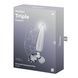 Тристоронній скляний дилдо Satisfyer Triple Crystal 1 Transparent SX3552,5 - інтернет-магазин інтимних товарів Squitter