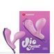 Віброяйце під одяг KISSTOY Viosecret Pro, з пульсацією для клітора, трусики-стрепи в комплекті SX3310,4 - інтернет-магазин інтимних товарів Squitter