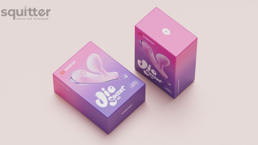 Віброяйце під одяг KISSTOY Viosecret Pro, з пульсацією для клітора, трусики-стрепи в комплекті SX3310 - онлайн-сексшоп Сквітер