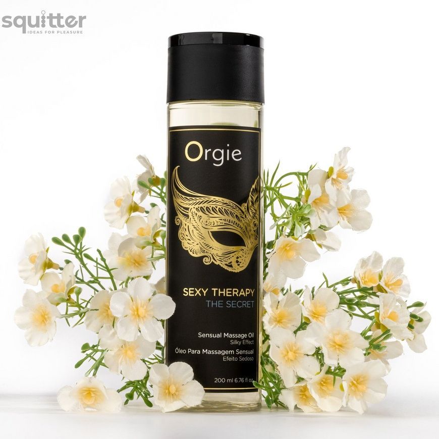 Масажна олія Orgie &ndash; Sexy Therapy The Secret (200 мл), гібридна SX1546 - онлайн-сексшоп Сквітер