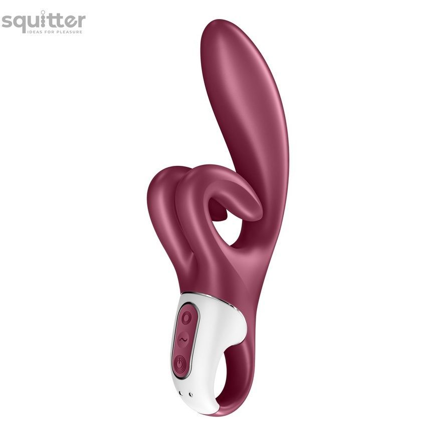 Вібратор-кролик Satisfyer Touch Me Red, подвійний відросток, 3 потужні мотори SO7776 - онлайн-сексшоп Сквітер