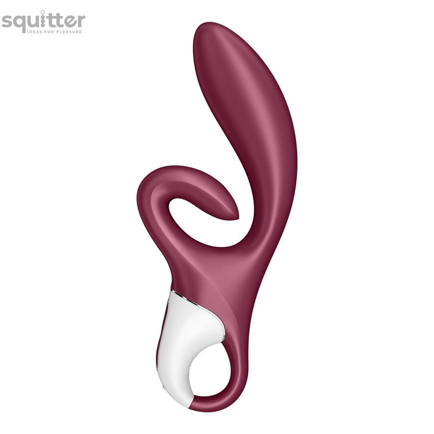 Вібратор-кролик Satisfyer Touch Me Red, подвійний відросток, 3 потужні мотори SO7776 - онлайн-сексшоп Сквітер