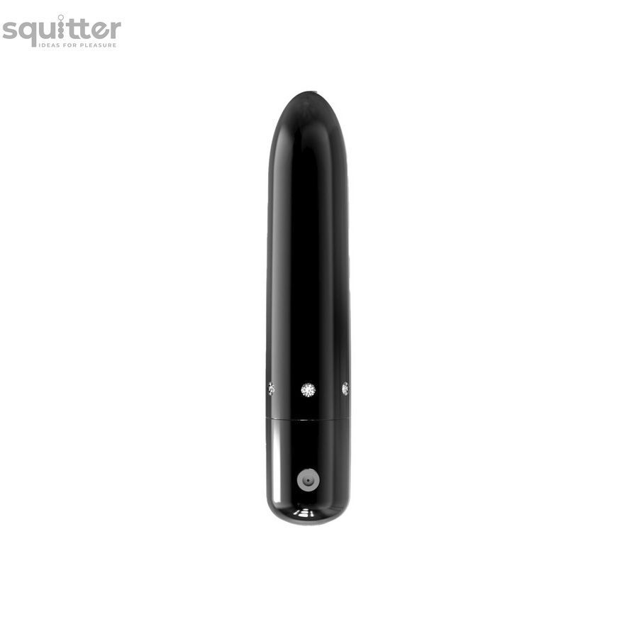 Віброкуля PowerBullet - Pretty Point Rechargeable Bullet Black SO5564 - онлайн-сексшоп Сквітер