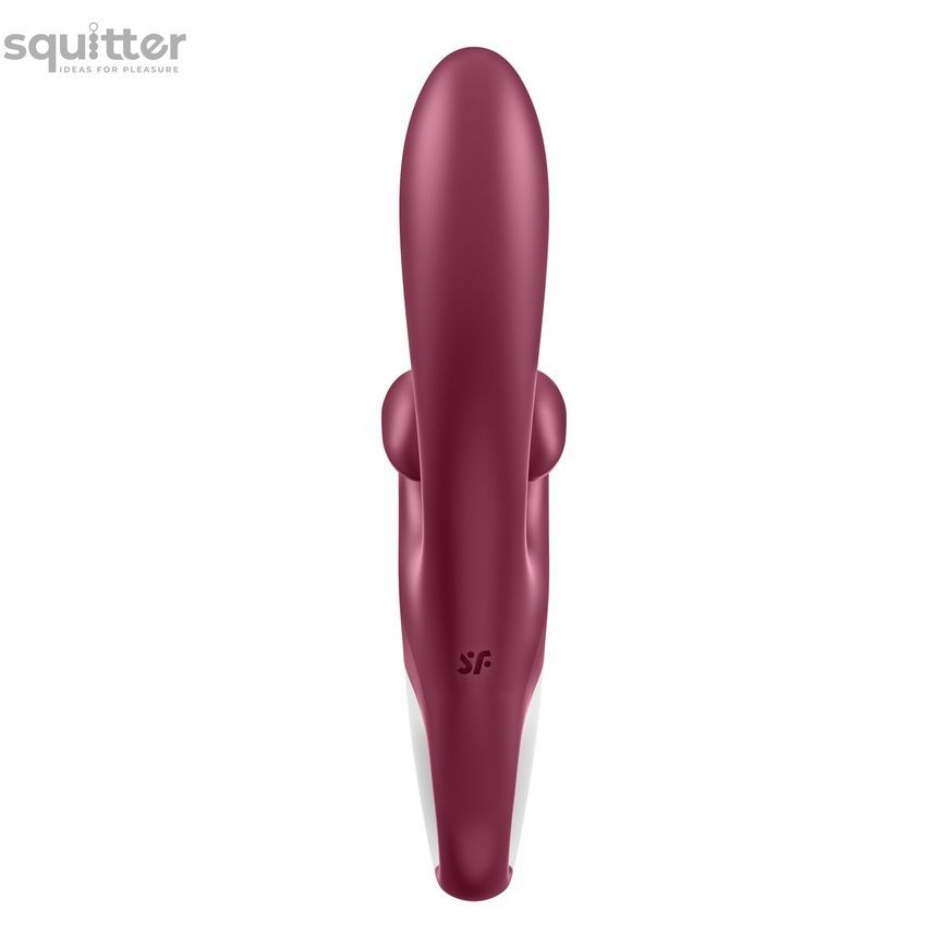 Вібратор-кролик Satisfyer Touch Me Red, подвійний відросток, 3 потужні мотори SO7776 - онлайн-сексшоп Сквітер
