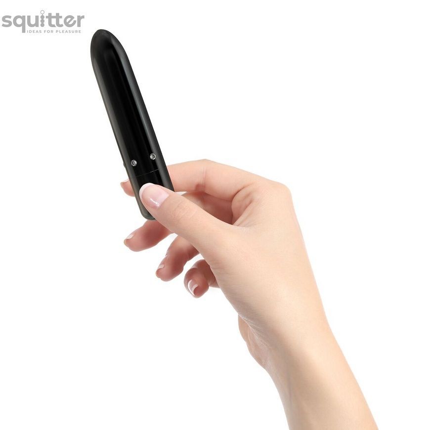 Віброкуля PowerBullet - Pretty Point Rechargeable Bullet Black SO5564 - онлайн-сексшоп Сквітер