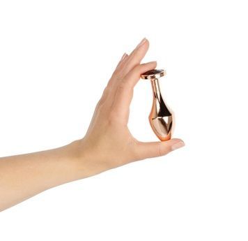 Анальна пробка Rosy Gold - Nouveau Butt Plug SX3049 - онлайн-сексшоп Сквітер