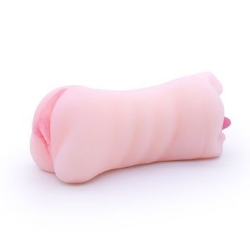 Двухсторонний мастурбатор Men Powerup Eroticism: вагина и ротик SO6231 - онлайн-сексшоп Сквитер