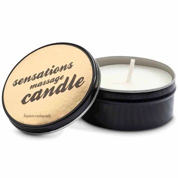 Масажна свічка Bijoux Indiscrets Scented Massage Candle (35 г), жасмин-троянда SO7825 - онлайн-сексшоп Сквітер