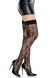 Панчохи Leg Avenue Worship Me Cross Net Thigh Highs One Size SX2762,4 - інтернет-магазин інтимних товарів Squitter