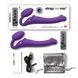 Безремінний страпон з вібрацією Strap-On-Me Vibrating Violet M, діаметр 3,8 см, пульт ДК, регульований SO3825,7 - інтернет-магазин інтимних товарів Squitter
