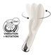 Вібратор-кролик з ротацією Satisfyer Spinning Rabbit 1 Beige, 3 мотори SX0563,1 - інтернет-магазин інтимних товарів Squitter