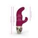 Вибратор-кролик Mystim Hop Hop Bob Fuchsia, мощный мотор, 8 режимовSO8137,6 - интернет-магазин интимных товаров Squitter