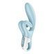 Вібратор-кролик Satisfyer Touch Me Blue, подвійний відросток, 3 потужні мотори SO7777,5 - інтернет-магазин інтимних товарів Squitter