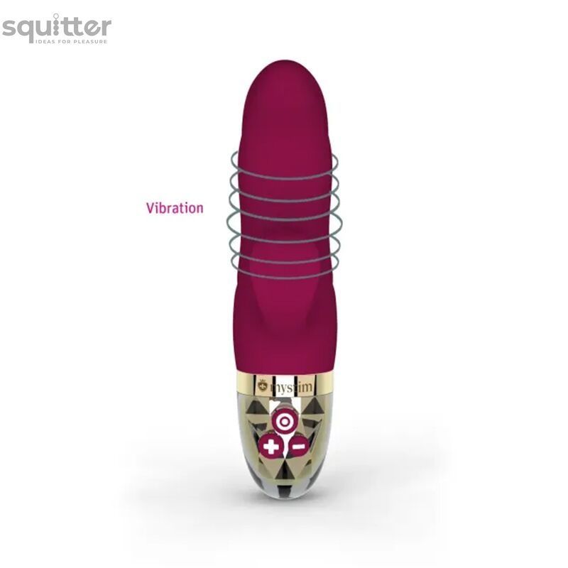 Вибратор-кролик Mystim Hop Hop Bob Fuchsia, мощный мотор, 8 режимов SO8137 - онлайн-сексшоп Сквитер
