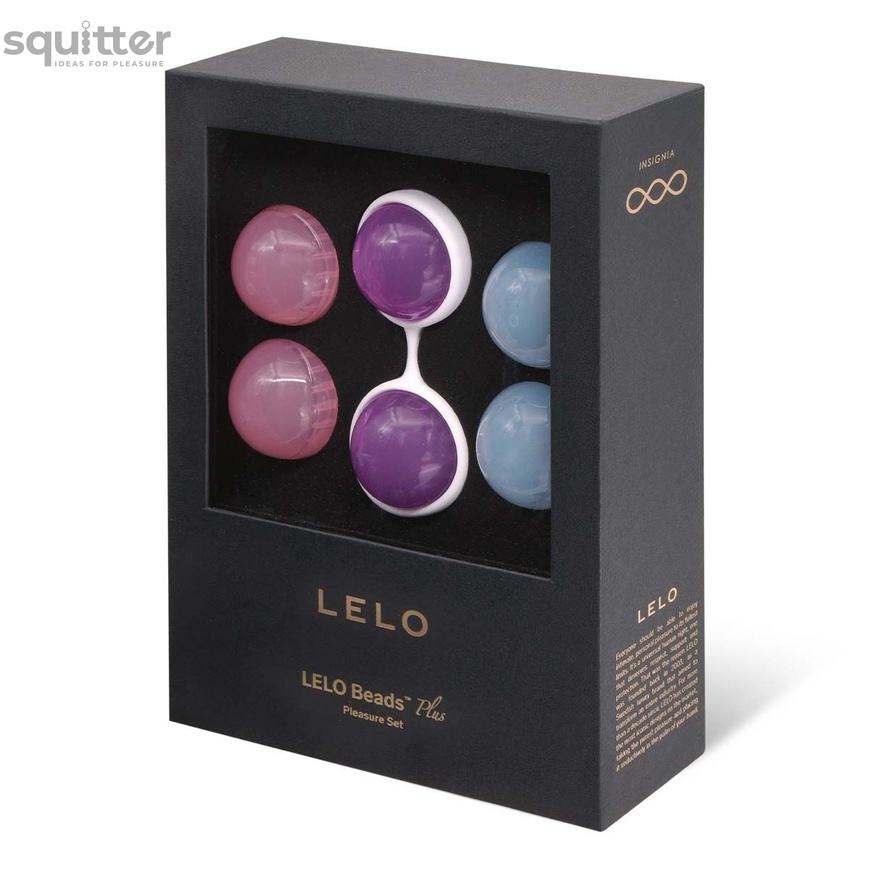 Набор вагинальных шариков LELO Beads Plus, диаметр 3,5 см, изменяемая нагрузка, 2х28, 2х37 и 2х60 г SO8084 фото