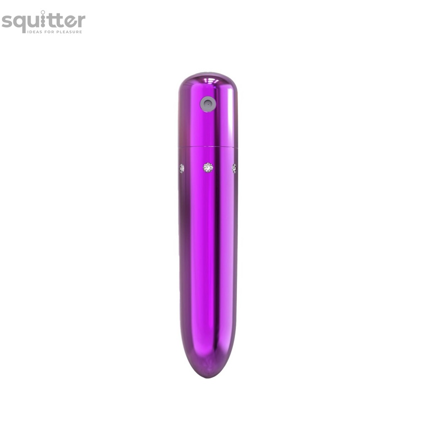 Вибропуля PowerBullet - Pretty Point Rechargeable Bullet Purple SO5565 фото