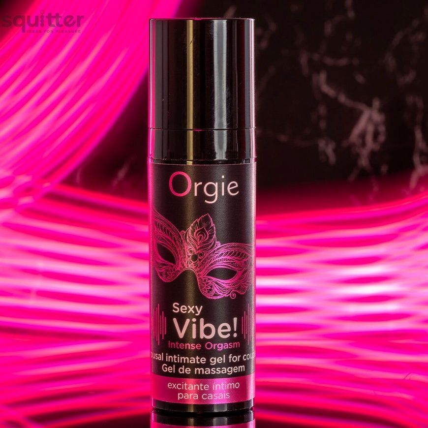 Рідкий вібратор Orgie - Sexy Vibe! Intense Orgasm (15 мл) SX1547 - онлайн-сексшоп Сквітер