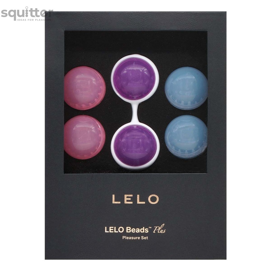 Набір вагінальних кульок LELO Beads Plus, діаметр 3,5 см, змінне навантаження 2х28, 2х37 та 2х60 г SO8084 фото