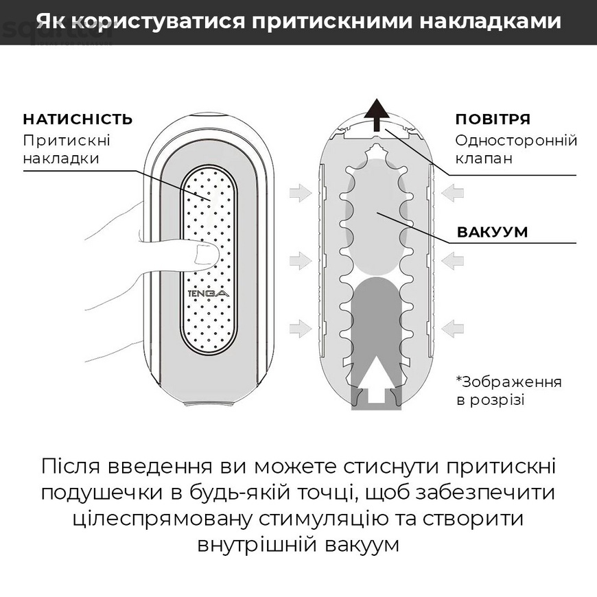 Вібромастурбатор Tenga Flip Zero Electronic Vibration White, змінна інтенсивність, розкладний SO2010 фото