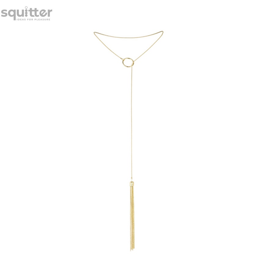 Ланцюжок для тіла Bijoux Indiscrets Magnifique Tickler Pendant Chain — Gold SO5921 фото