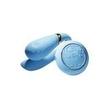 Смартвібратор для пар Zalo Fanfan set Royal Blue, пульт ДК SO6671 - онлайн-сексшоп Сквітер