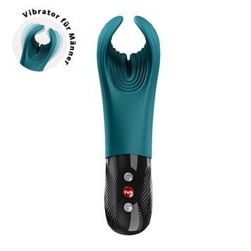 Вібратор для пеніса Fun Factory MANTA Bottle Green, підходить для парних ігор SX4298 - онлайн-сексшоп Сквітер