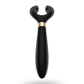 Вибратор для пар Satisfyer Endless Fun Black, три мотора, многофункциональный SO3108 фото