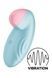 Смарт-вібратор для клітора Satisfyer Tropical Tip Light Blue SO7142,2 - інтернет-магазин інтимних товарів Squitter
