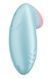 Смарт-вібратор для клітора Satisfyer Tropical Tip Light Blue SO7142,6 - інтернет-магазин інтимних товарів Squitter