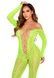Бодістокінг Leg Avenue Crotchless Footless Lingerie Bodystocking One Size Neon Green SX2777,3 - інтернет-магазин інтимних товарів Squitter
