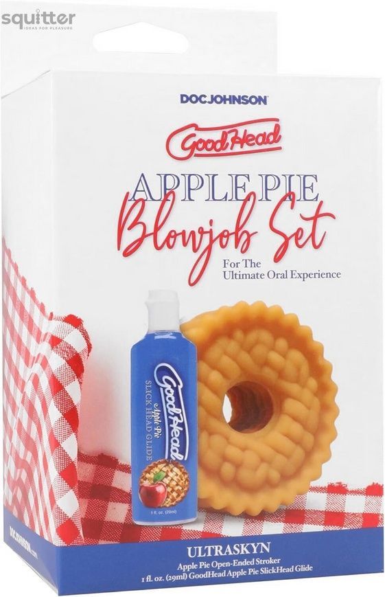 Набір для мінету Doc Johnson GoodHead Apple Pie Blowjob Set SX4417 - онлайн-сексшоп Сквітер