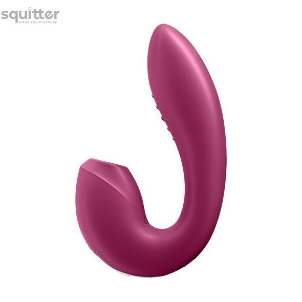 Вакуумний смарт-вібратор Satisfyer Sunray Berry, 4 положення стовбура SO6113 - онлайн-сексшоп Сквітер