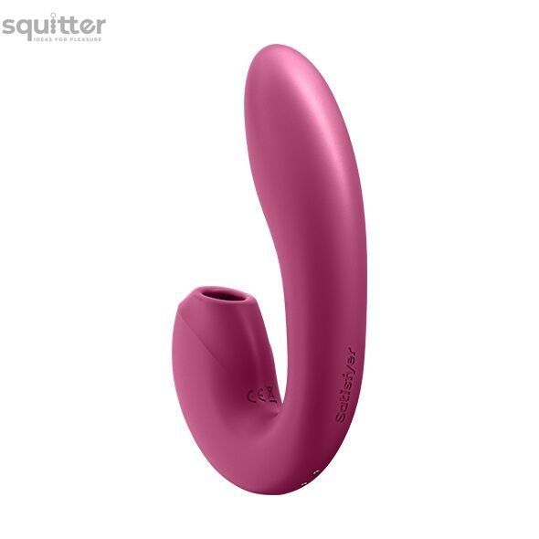 Вакуумний смарт-вібратор Satisfyer Sunray Berry, 4 положення стовбура SO6113 - онлайн-сексшоп Сквітер
