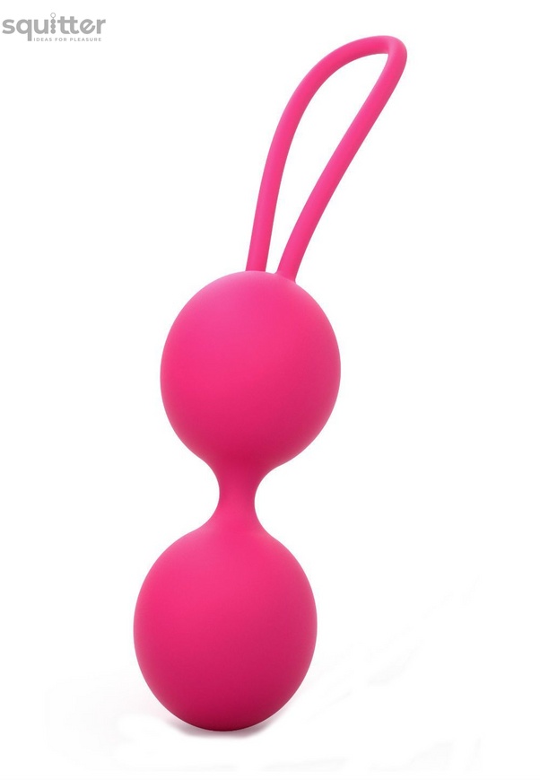 Вагинальные шарики Dorcel Dual Balls Magenta, диаметр 3,6см, вес 55гр SO2699 фото