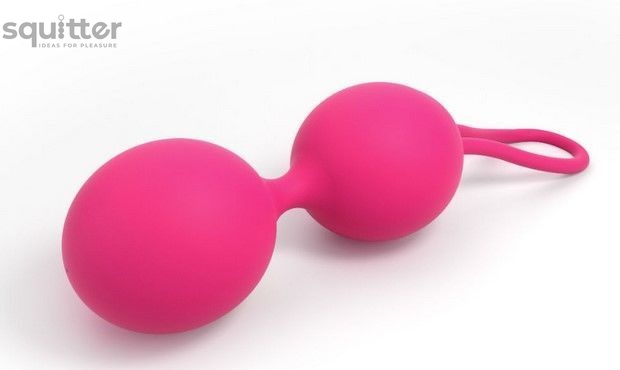 Вагинальные шарики Dorcel Dual Balls Magenta, диаметр 3,6см, вес 55гр SO2699 фото